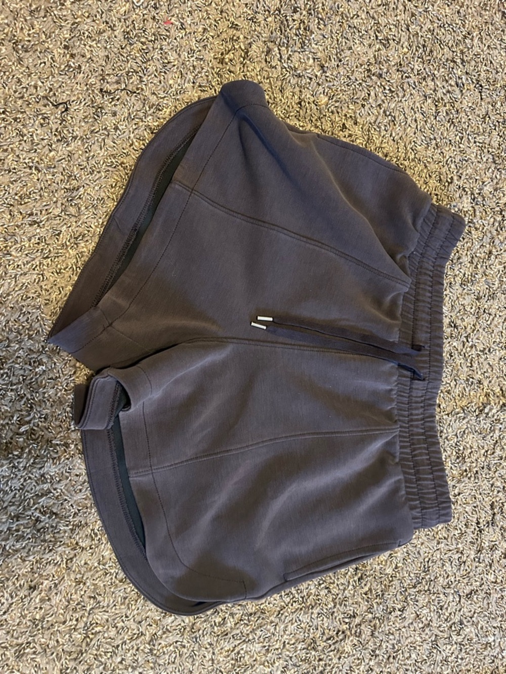 Charcoal Gray Athletic Active Shorts